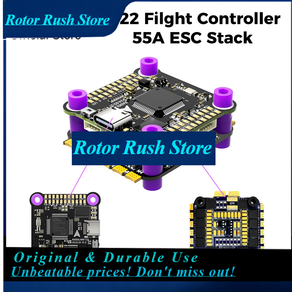 Betaflight Fc F7 - RoRusRadiolink F722 Uçuş Kontrolcüsü Stack Betaflight