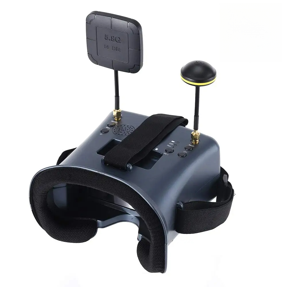 Fpv Drone Goggles - 5.8G 40CH 4.3 Inç 800*480 Video