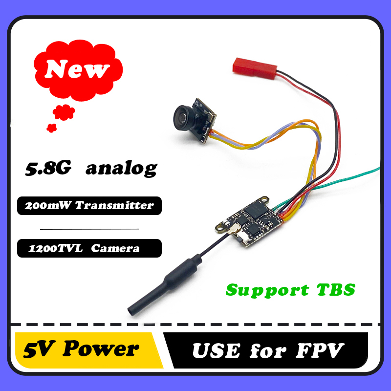 Fpv Drone Camera - SLONWAKE 5.8G 1200TVL FPV Kamera VTX