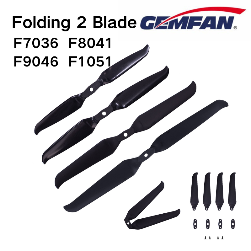 Fpv Drone Propeller - Katlanır Pervane 2 Bıçak 7-10 inç