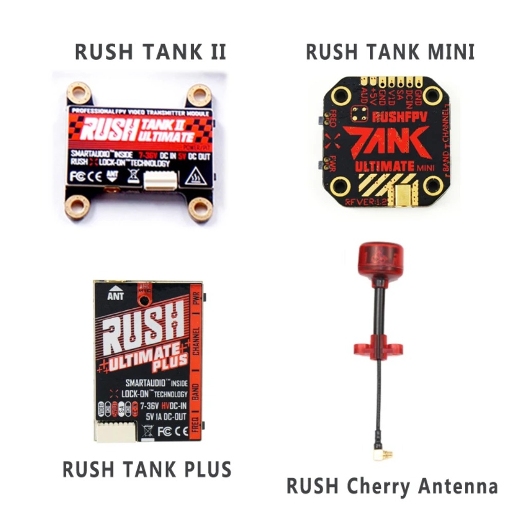 RUSH TANK Ultimate II/Mini/PLU - Fpv Drone Vtx incelemesi ve fiyatı