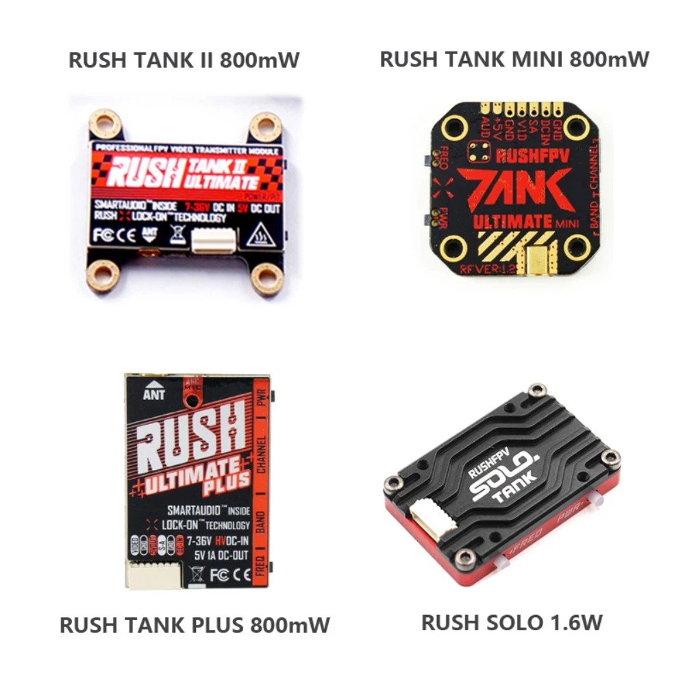 RUSH TANK Ultimate II/Mini/PLU - Fpv Drone Vtx incelemesi ve fiyatı