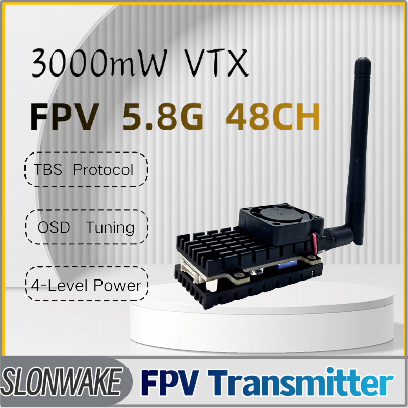 SLONWAKE 5.8G 3000mW Simülasyo - Fpv Drone Vtx incelemesi ve fiyatı