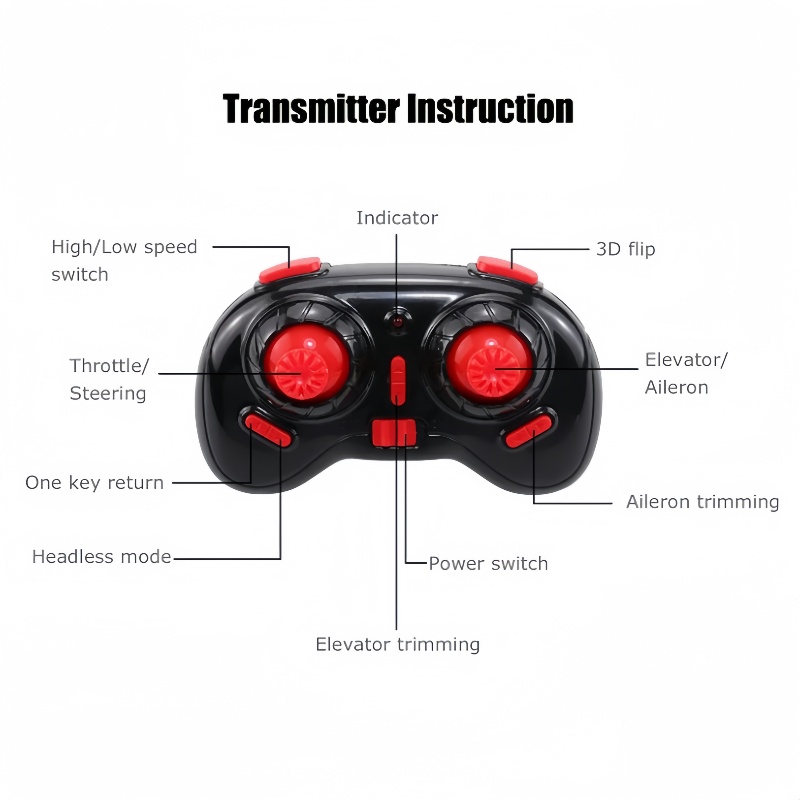 DIY RC Drone Parçaları 2.4 GHz - Eachine Drone E010 incelemesi ve fiyatı